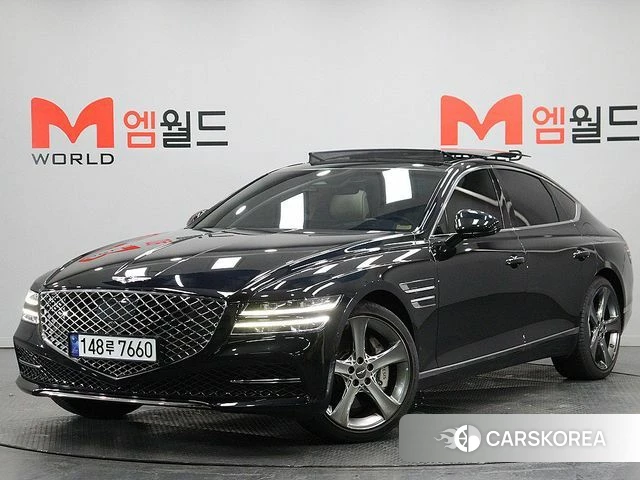 Genesis G80 (RG3) 2023 Черный из Кореи