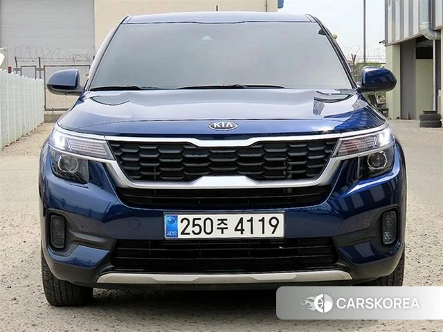 Kia Seltos 2020 Синий из Кореи