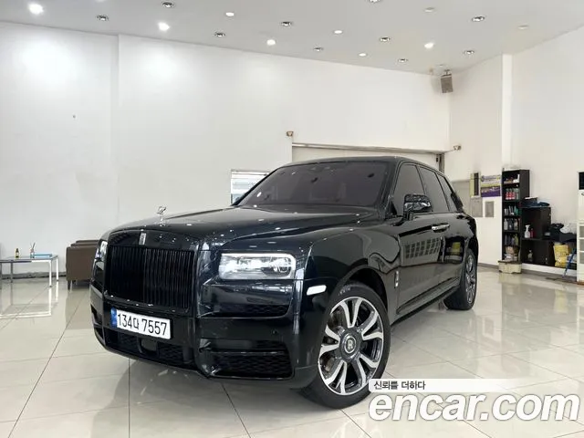 Rolls-Royce Cullinan 2023 Черный из Кореи