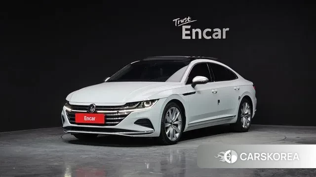Volkswagen Arteon 2022 Белый из Кореи