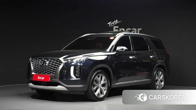 Hyundai Palisade 2021 Синий из Кореи