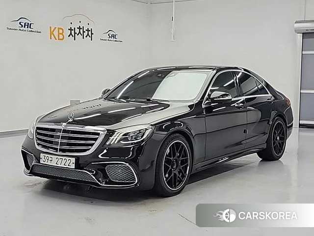 Mercedes-Benz S-Class W222 2018 Черный из Кореи