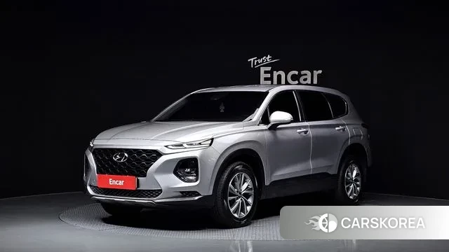 Hyundai Santa Fe TM 2019 Серебряный из Кореи