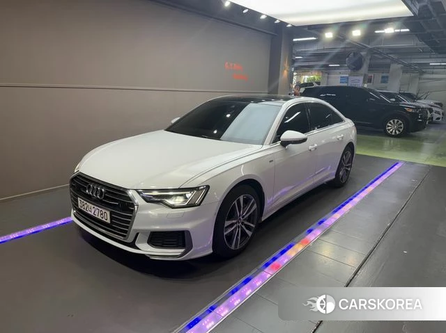Audi A6 (C8) 2022 Белый из Кореи