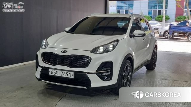 Kia Sportage The Bold 2019 Белый из Кореи