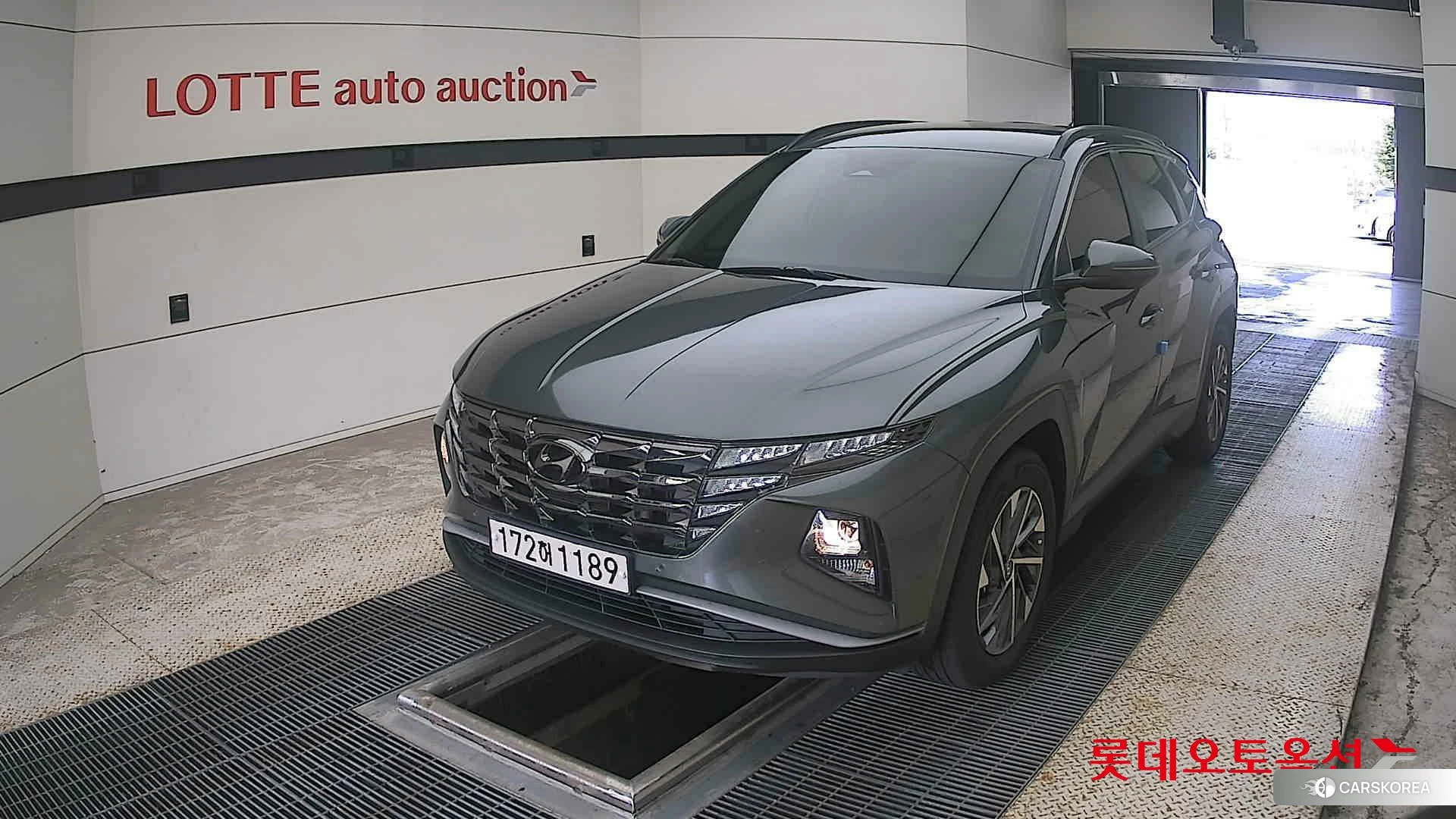 Hyundai Tucson 2023 Amazon Grey Metallic из Кореи