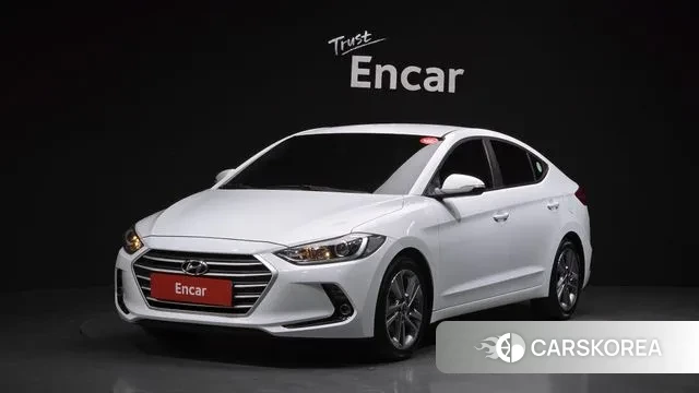 Hyundai Avante AD 2018 Белый из Кореи