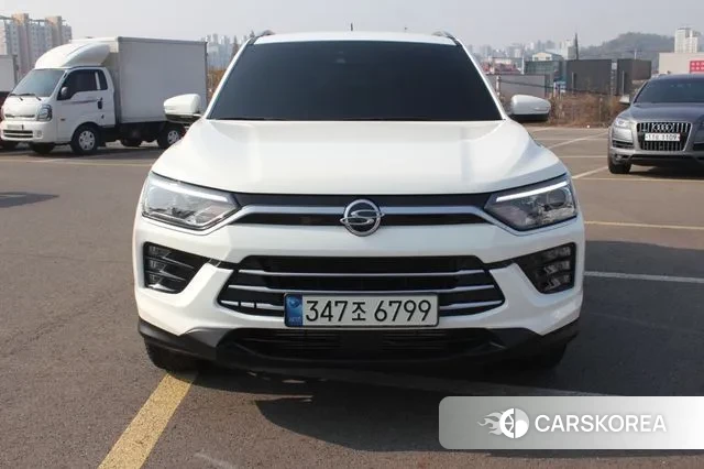 Ssangyong Beautiful Korando 2021 Белый из Кореи