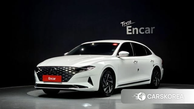 Hyundai The New Grandeur IG Hybrid 2020 Белый из Кореи