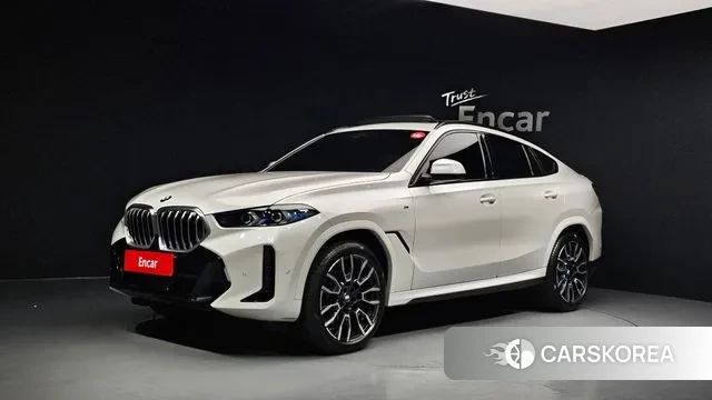 BMW X6 (G06) 2023 Белый из Кореи