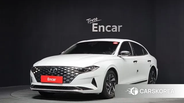 Hyundai The New Grandeur IG Hybrid 2022 Белый из Кореи