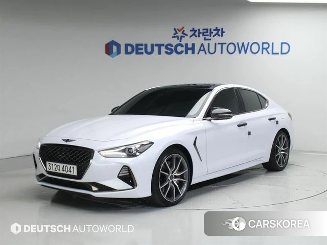 Genesis G70 2018 Белый из Кореи