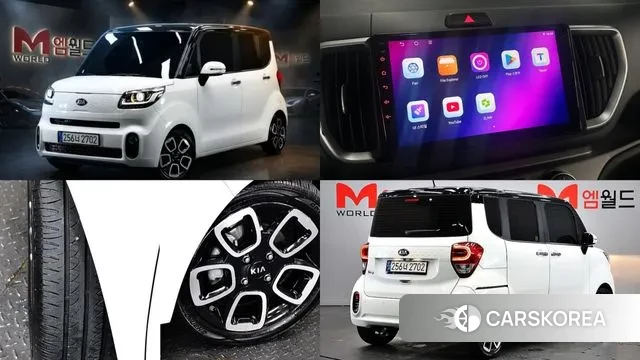 Kia The New Ray 2021 Белый из Кореи