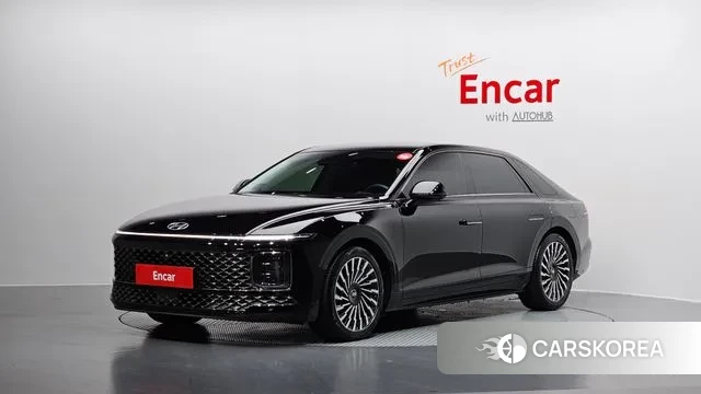 Hyundai Grandeur (GN7) 2023 Черный из Кореи
