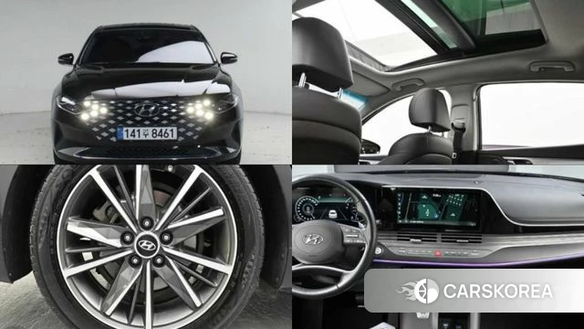 Hyundai The New Grandeur IG 2020 Черный из Кореи