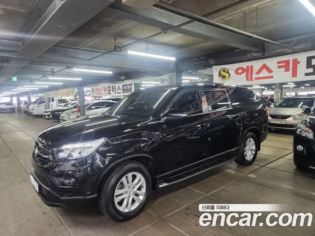 Ssangyong Rexton Sports 2018 Черный из Кореи