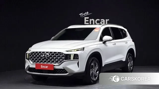 Hyundai The New Santa Fe 2021 Белый из Кореи