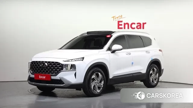 Hyundai The New Santa Fe 2022 Белый из Кореи