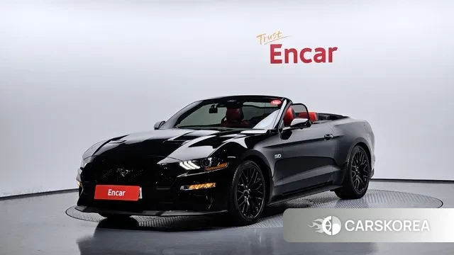 Ford Mustang 2022 Черный из Кореи