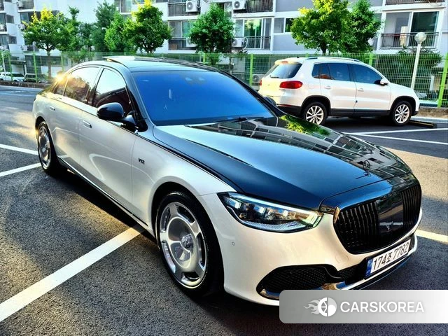 Mercedes-Benz S-Class W223 2023 Белый из Кореи