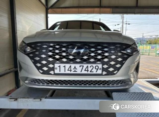 Hyundai The New Grandeur IG 2020 Серебристо-серый из Кореи