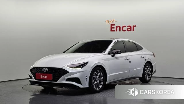 Hyundai Sonata (DN8) 2019 Белый из Кореи