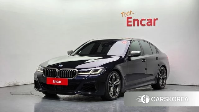 BMW 5 Series (G30) 2020 Черный из Кореи