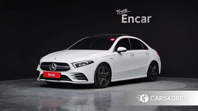 Mercedes-Benz A-Class W177 2021 Белый из Кореи