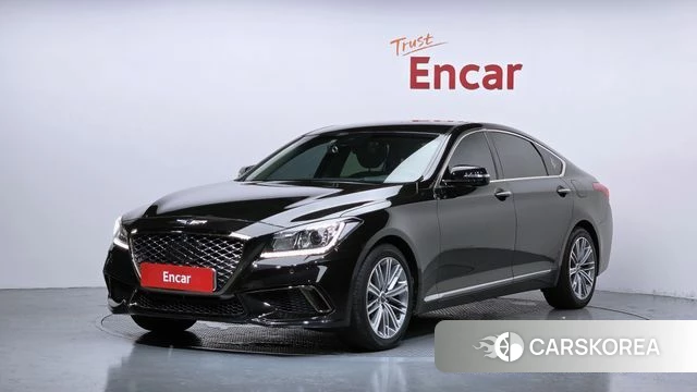 Genesis G80 2018 Черный из Кореи