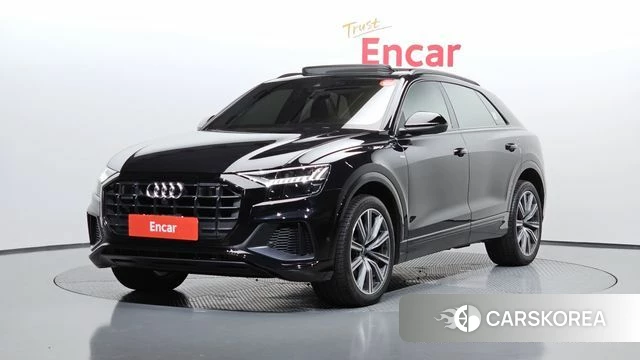 Audi Q8 (4M) 2021 Черный из Кореи