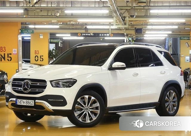Mercedes-Benz GLE-Class W167 2021 Белый из Кореи