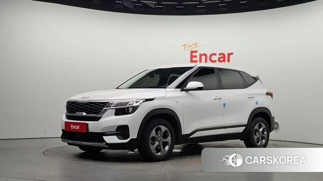 Kia Seltos 2021 Белый из Кореи