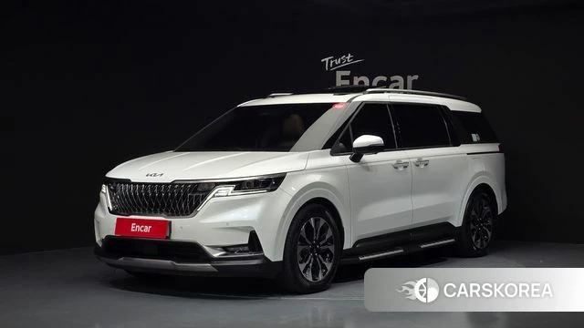 Kia Carnival 4th generation 2021 Белый из Кореи