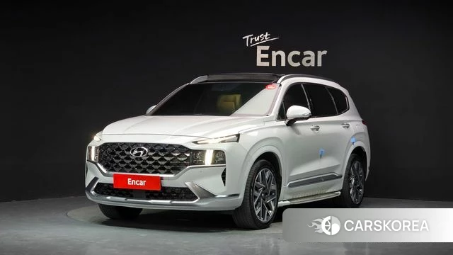 Hyundai The New Santa Fe 2020 Серебряный из Кореи