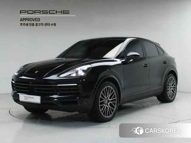 Porsche Cayenne (PO536) 2023 Черный из Кореи
