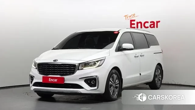 Kia The New Carnival 2018 Белый из Кореи