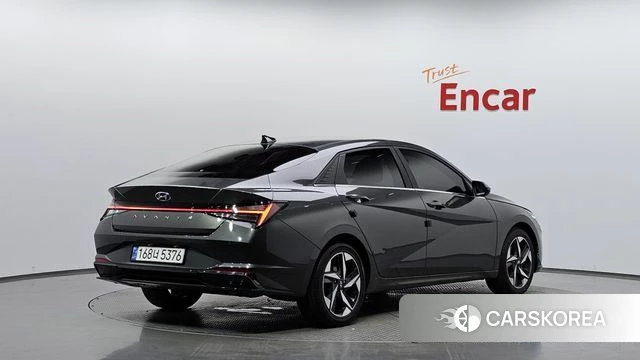 Hyundai Avante Hybrid (CN7) 2021 Серый из Кореи
