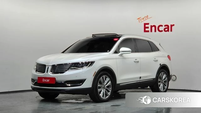 Lincoln MKX 2nd Generation 2018 Белый из Кореи