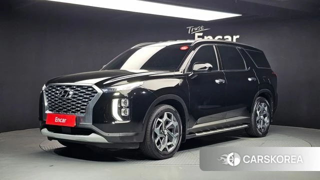 Hyundai Palisade 2021 Черный из Кореи