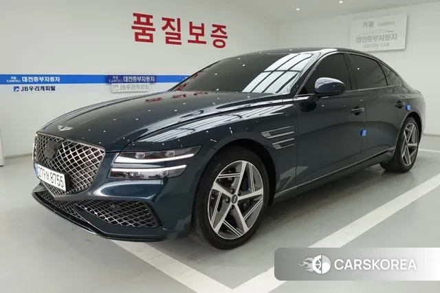 Genesis G80 (RG3) 2021 Темно-зеленый из Кореи