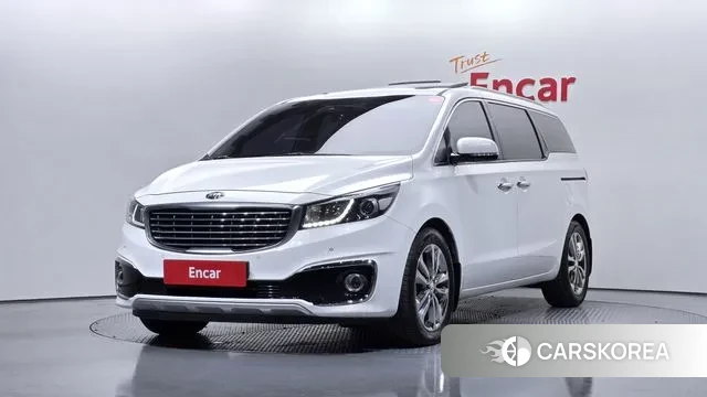 Kia All New Carnival 2018 Белый из Кореи