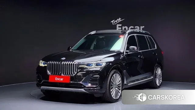 BMW X7 (G07) 2020 Черный из Кореи