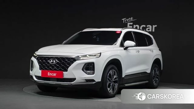 Hyundai Santa Fe TM 2019 Белый из Кореи