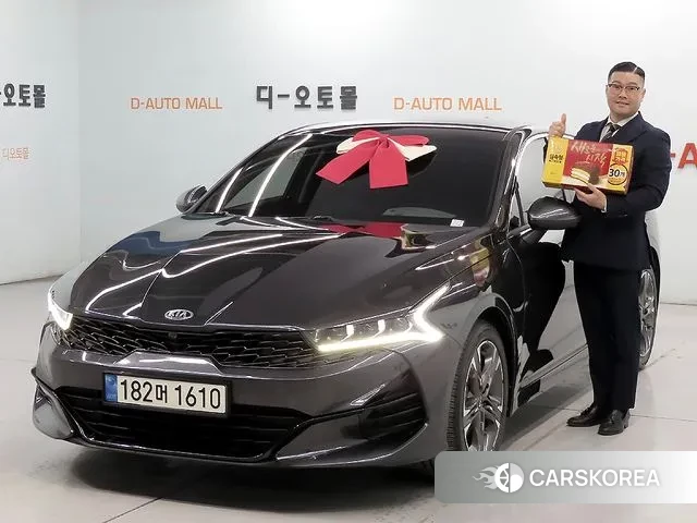 Kia K5 3rd generation 2021 Серый из Кореи