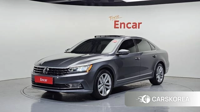 Volkswagen The New Passat 2018 Серебристо-серый из Кореи