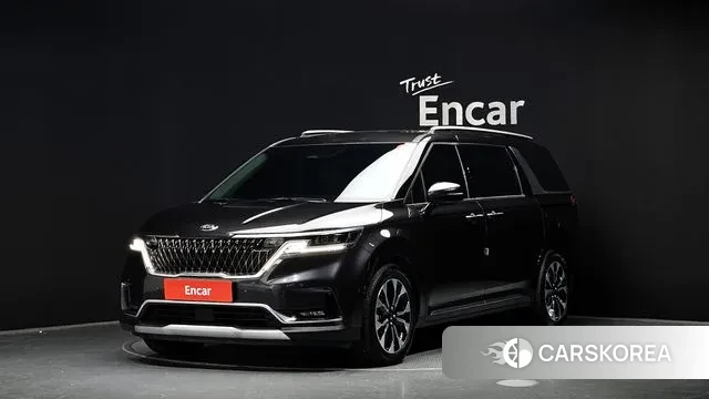 Kia Carnival 4th generation 2021 Серый из Кореи