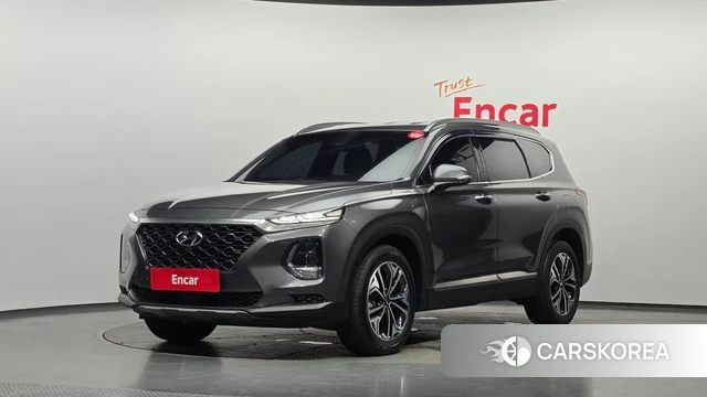 Hyundai Santa Fe TM 2019 Серый из Кореи