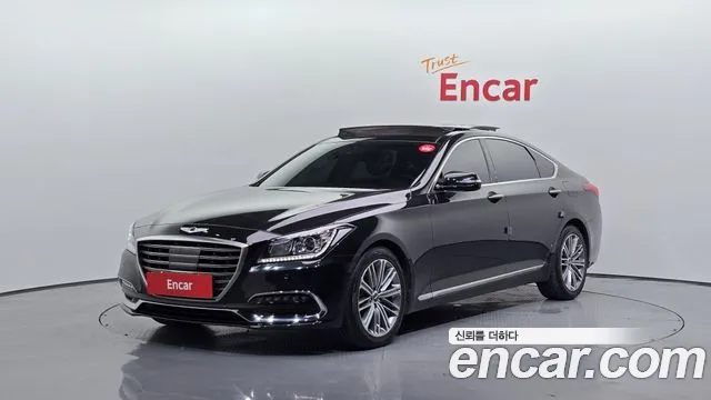 Genesis G80 2018 Черный из Кореи