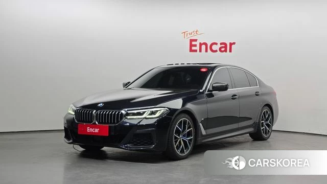 BMW 5 Series (G30) 2022 Синий из Кореи