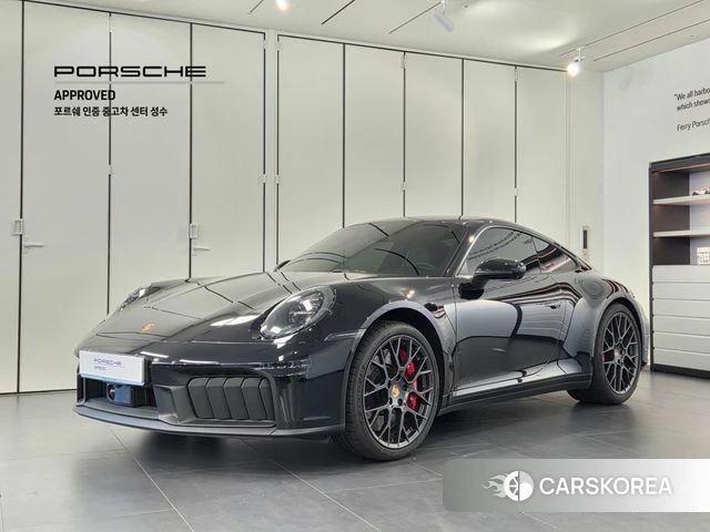 Porsche 911(992) 2025 Черный из Кореи